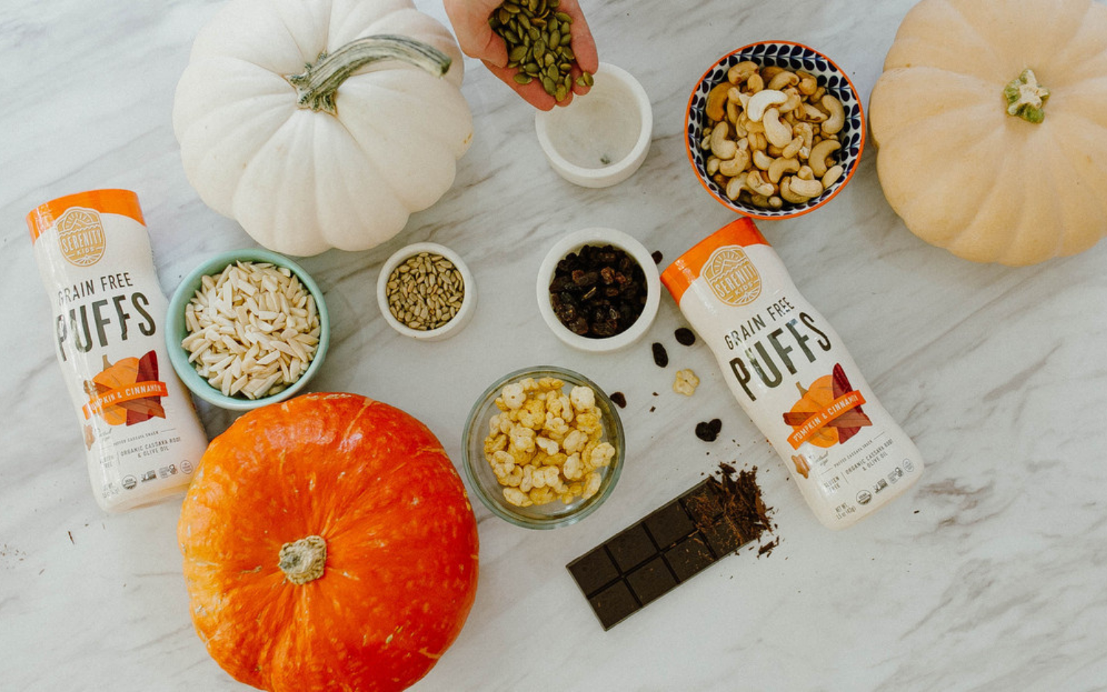 Fall Pumpkin Puffs Trail Mix