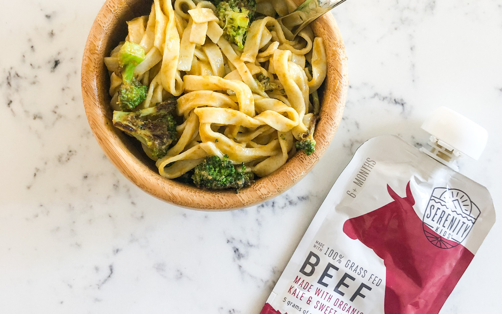 Beef & Broccoli Toddler Pasta