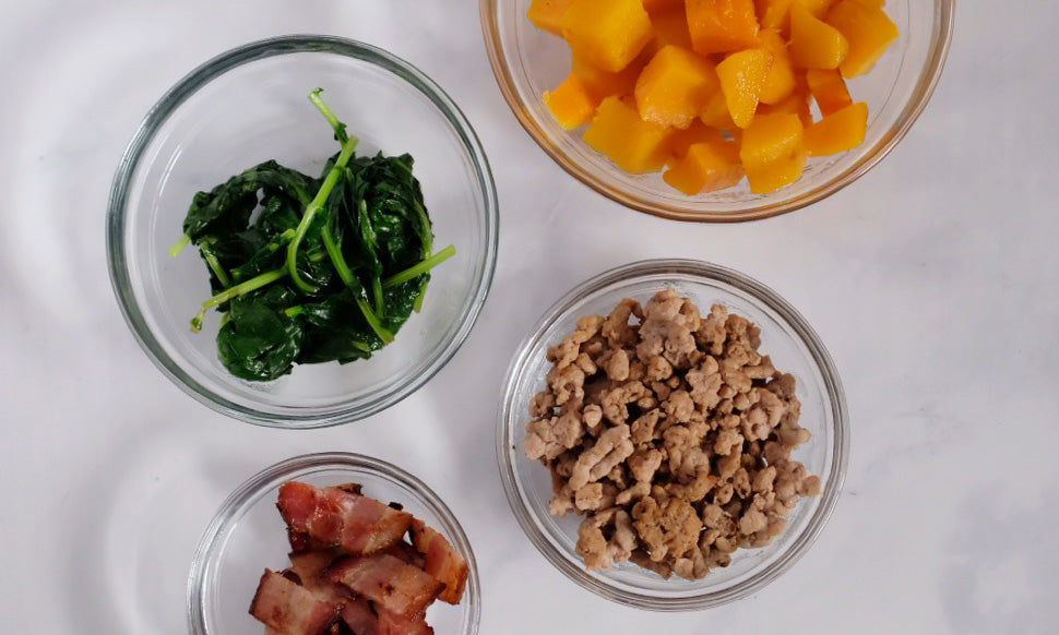 Healthy Homemade Baby Food with Raw Ingredients