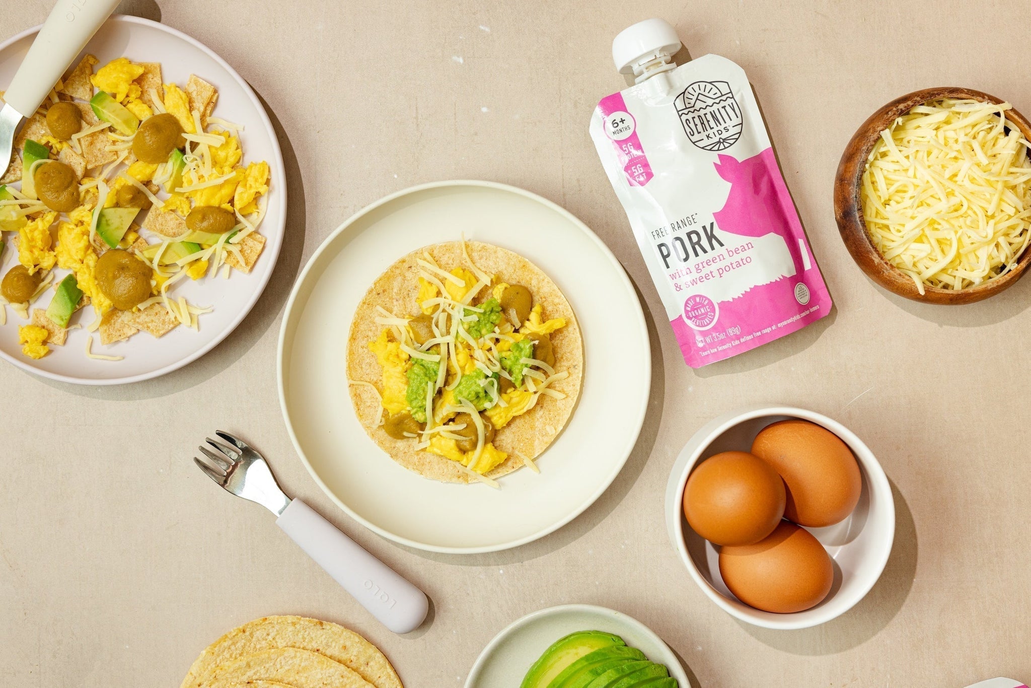 Toddler Breakfast Tacos