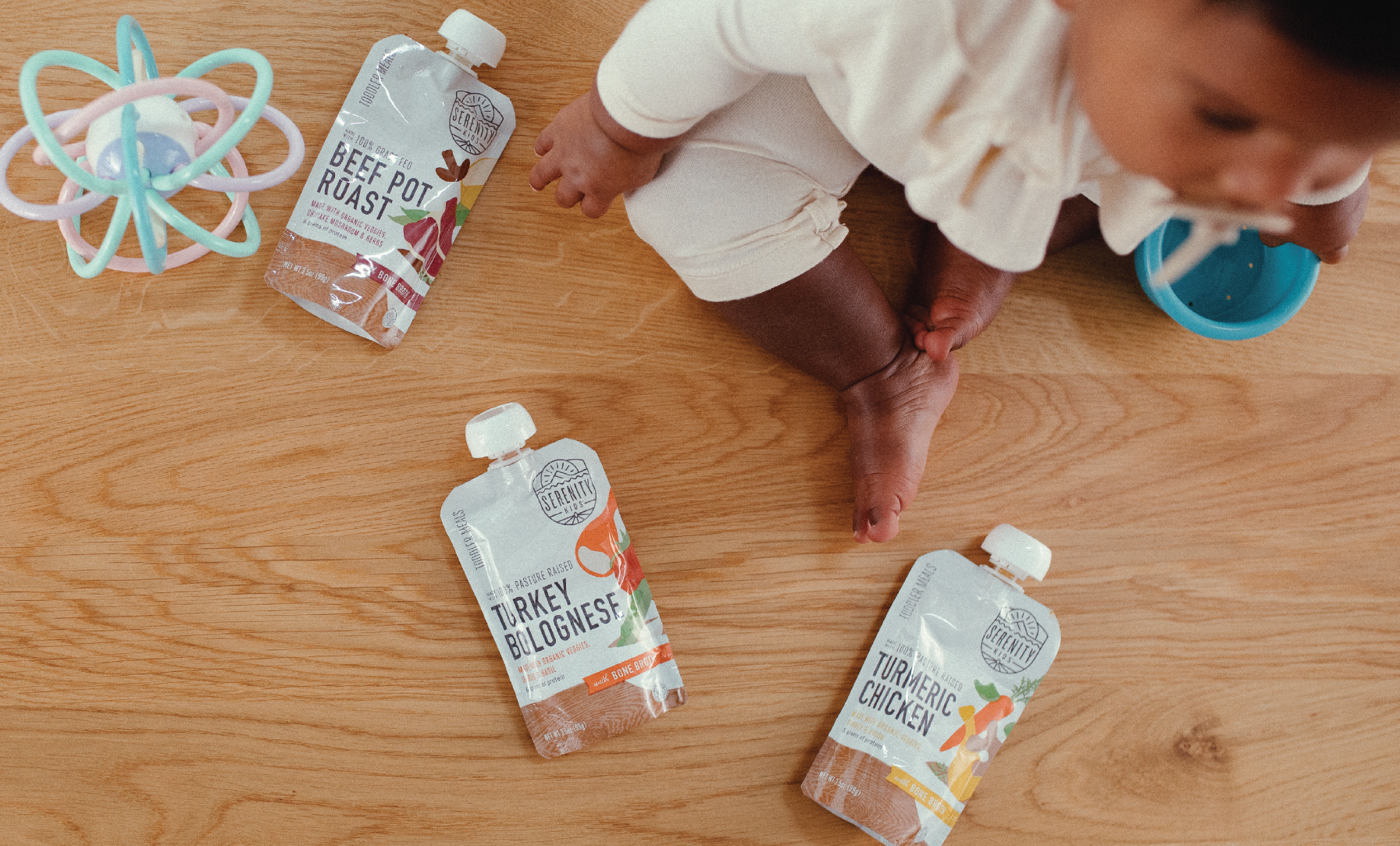 Serenity Kids Launches New Line of Toddler Purees with Bone Broth Nationwide