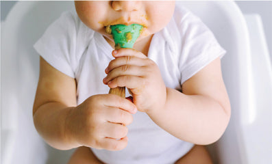 Introducing Solids: Baby-Led Weaning vs. Purees