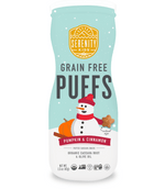 Load image into Gallery viewer, Pumpkin &amp; Cinnamon Grain Free Baby Puffs With Olive Oil &lt;br&gt;&lt;br&gt;Holiday Limited Edition
