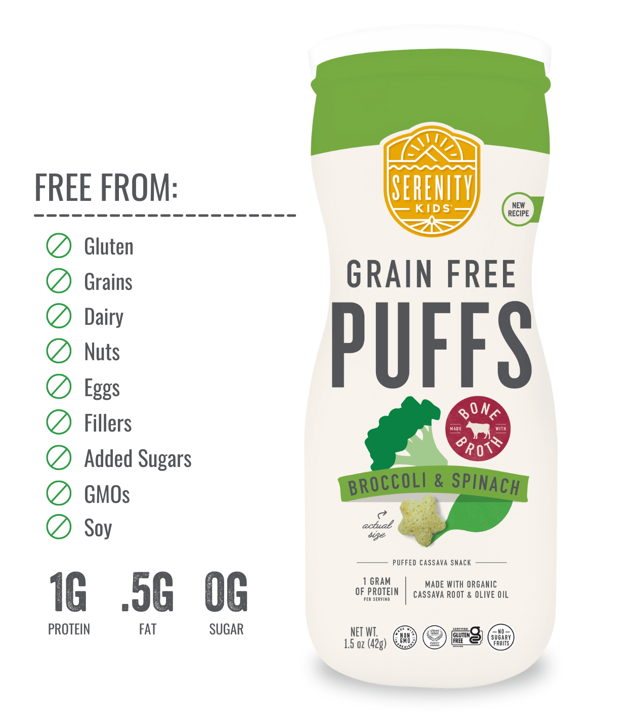 Bone Broth Puffs Variety Pack