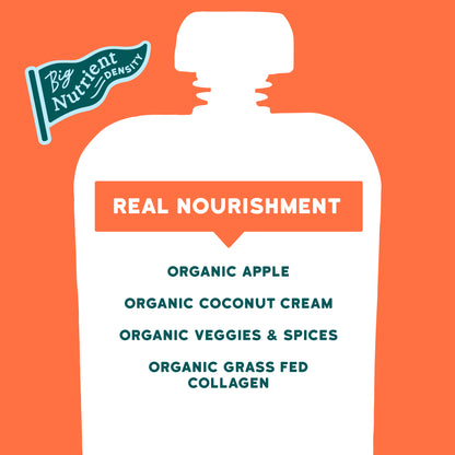 Organic Apple Pumpkin Spice Dairy Free Smoothie with Grass Fed Collagen