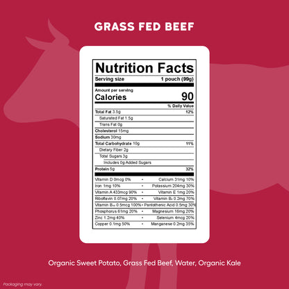Grass Fed Beef With Organic Veggies