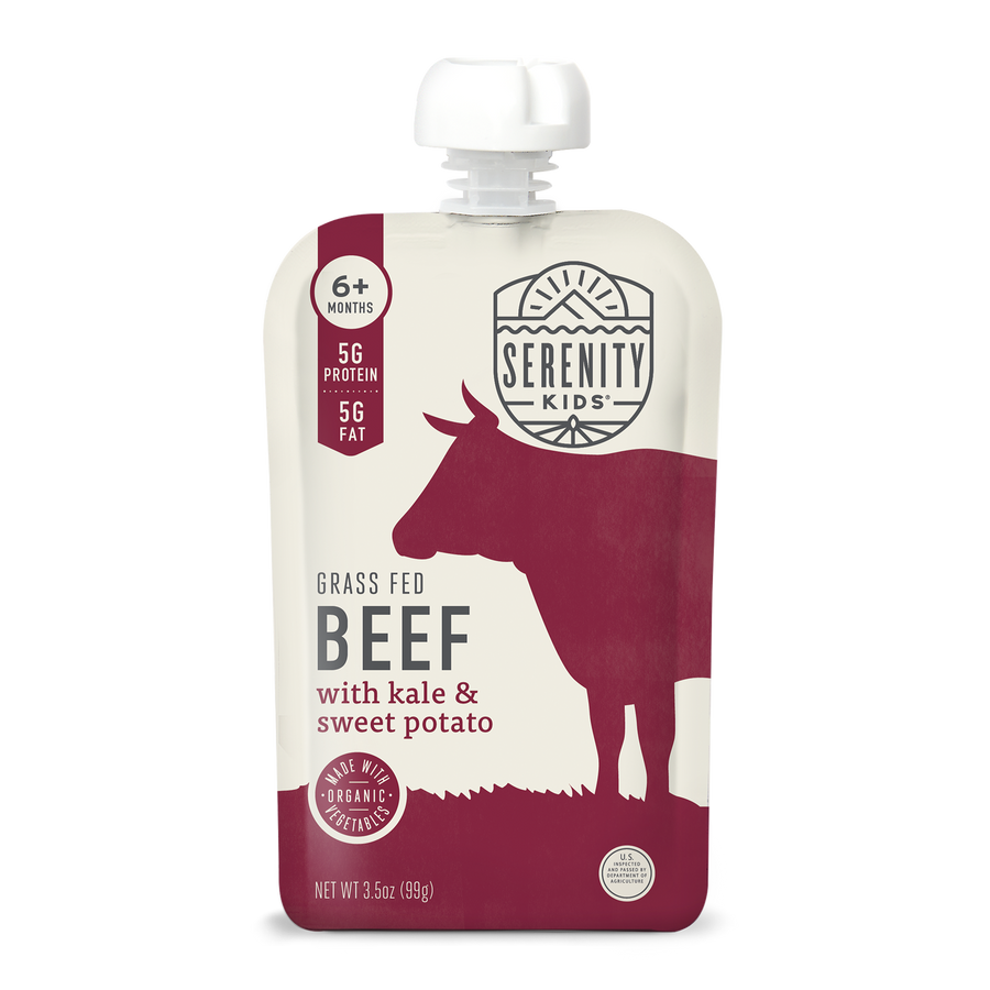 Grass Fed Beef with Organic Kale & Sweet Potato