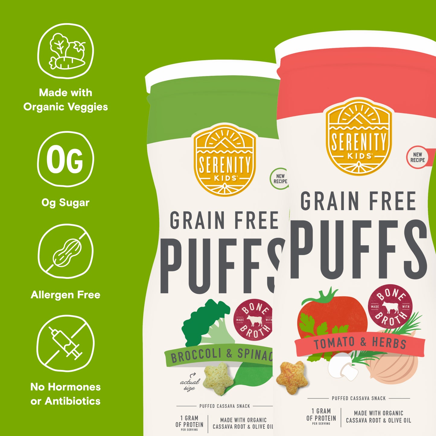 Bone Broth Puffs Variety Pack