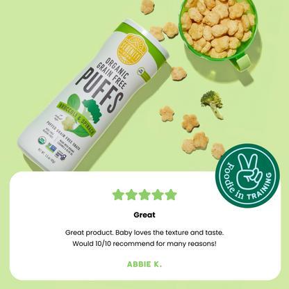 Broccoli & Spinach Organic Grain Free Puffs