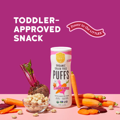 Carrot & Beet Organic Grain Free Puffs