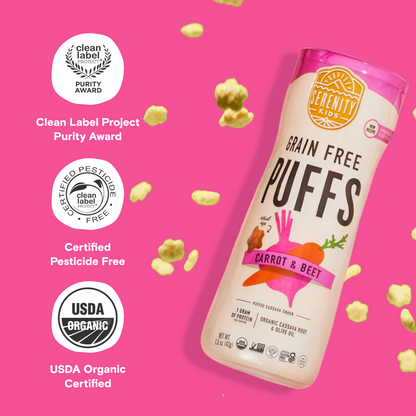 Carrot & Beet Puffs Certifications