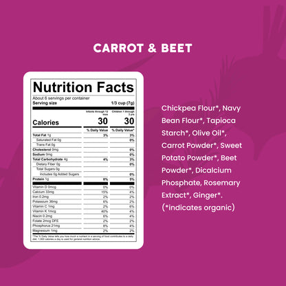 Carrot & Beet Organic Grain Free Puffs