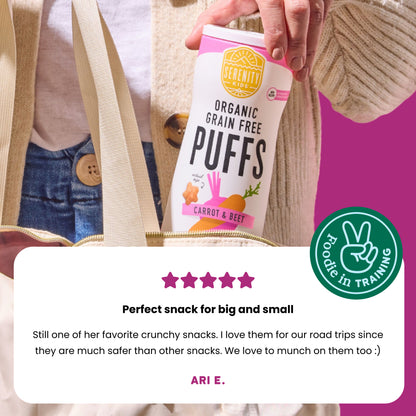 Carrot & Beet Organic Grain Free Puffs