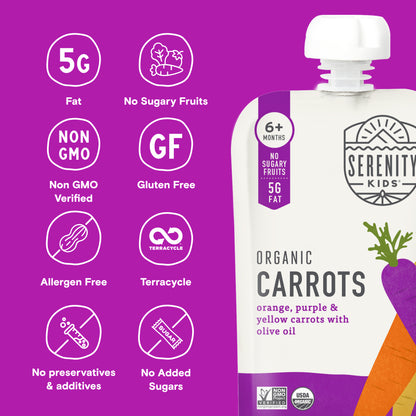 Organic Carrot with Organic Olive Oil