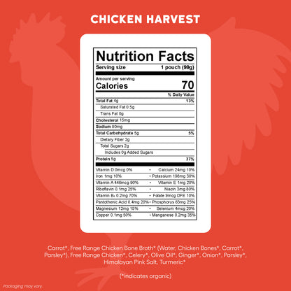 Chicken Harvest With Organic Veggies & Bone Broth