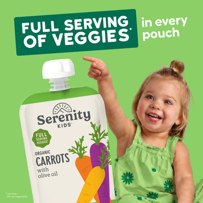 Carrots USDA Organic Veggies with Olive Oil
