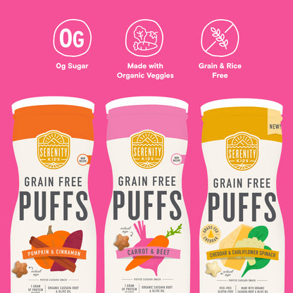 Grain Free Puffs Variety Pack