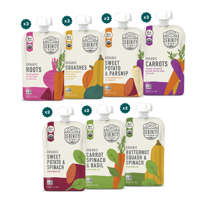 Organic Veggies  18 Count Variety Pack
