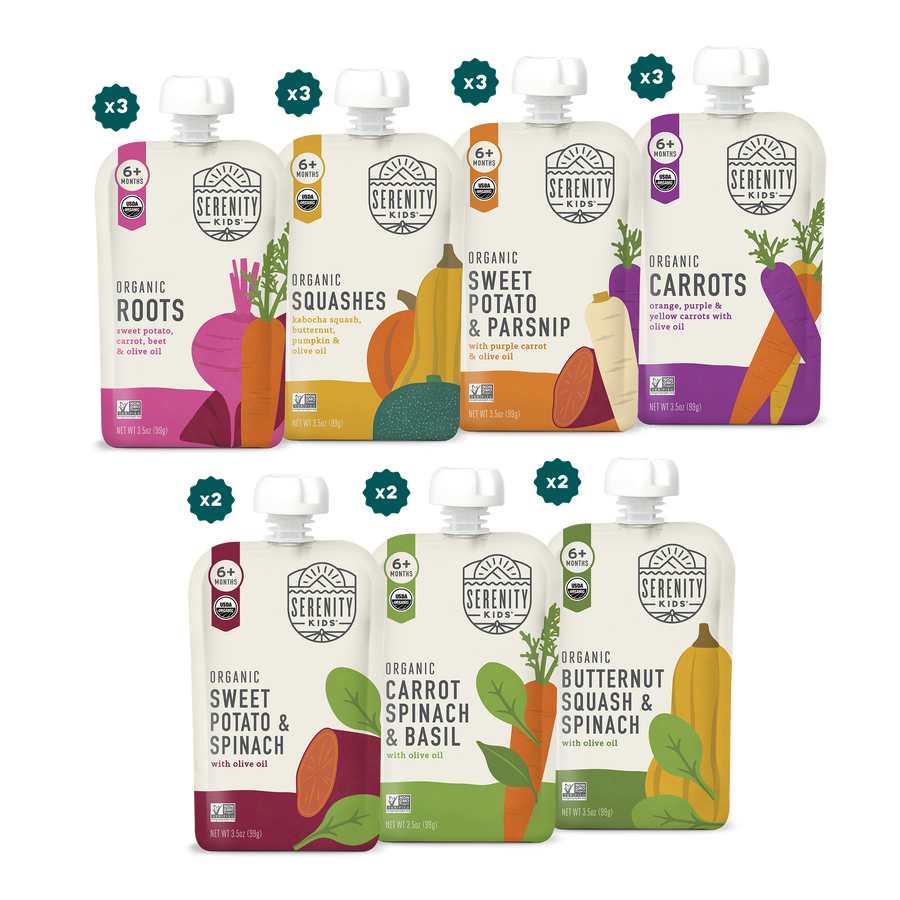 Organic Veggies  18 Count