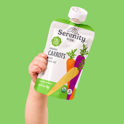Carrots USDA Organic Veggies with Olive Oil