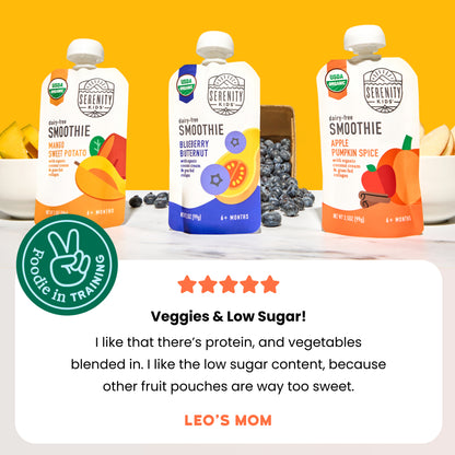 Organic Mango Sweet Potato Dairy Free Smoothie with Grass Fed Collagen