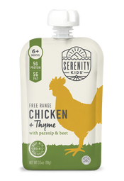 Free Range Chicken & Thyme with Organic Parsnip & Beet - 6