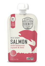 Wild Caught Salmon with Organic Butternut Squash & Beet