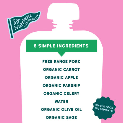 Pork & Apple With Organic Veggies