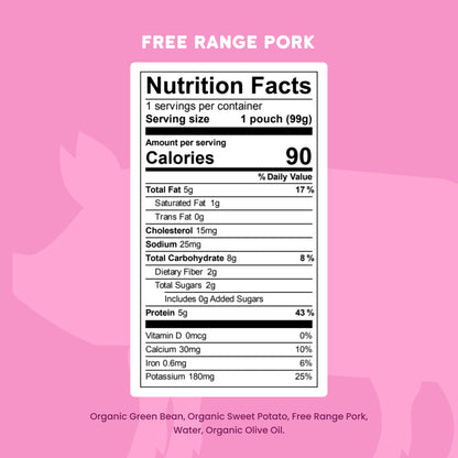 Pork With Organic Veggies