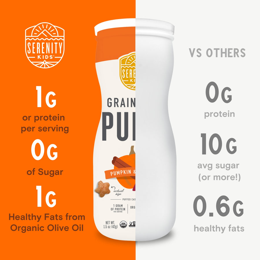 Pumpkin Cinnamon Puffs Comparison