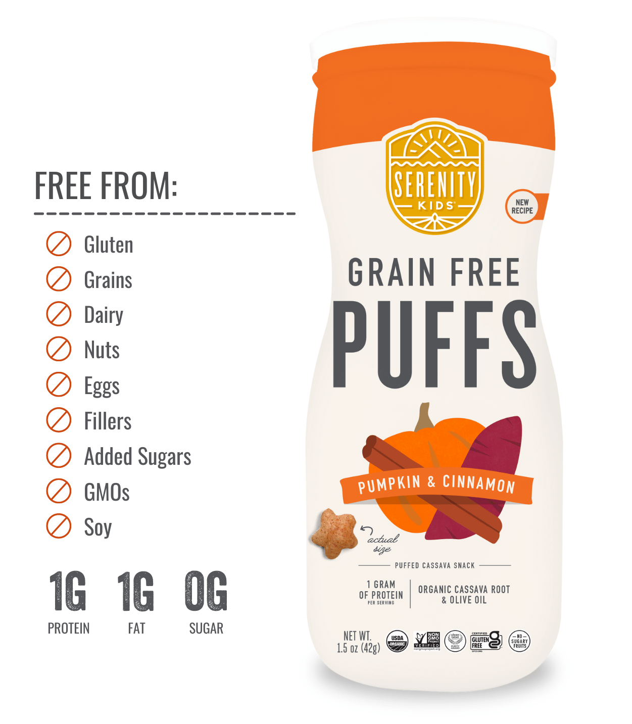 Grain Free Puffs Variety Pack