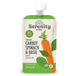 Carrot, Spinach & Basil USDA Organic Veggies with Olive Oil