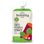 Sweet Potato & Spinach USDA Organic Veggies with Olive Oil
