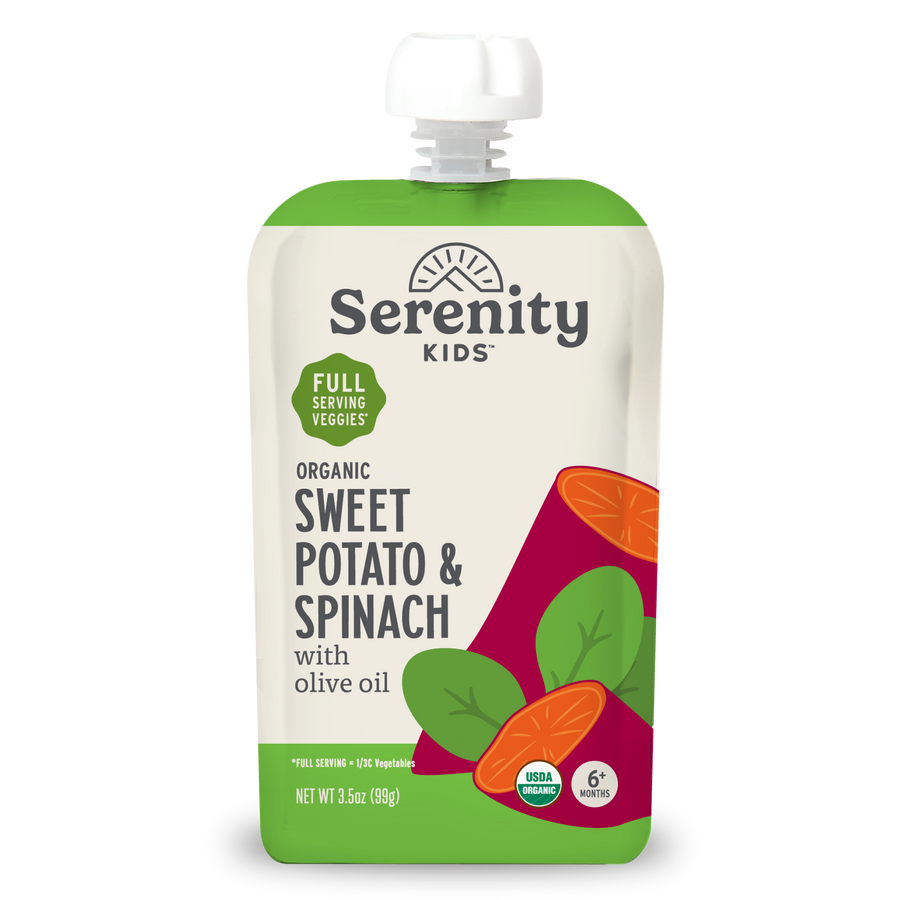 Sweet Potato & Spinach 