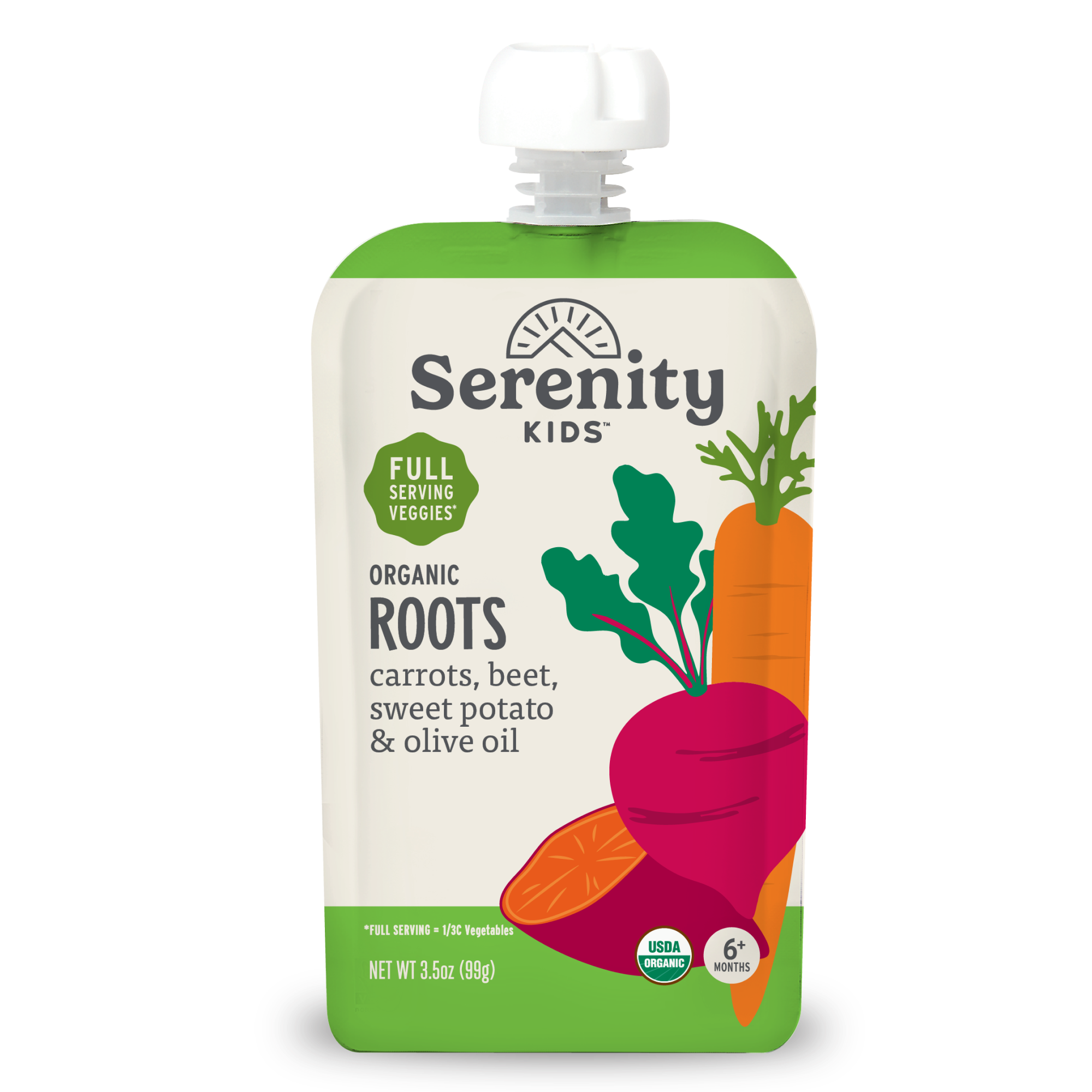 Roots USDA Organic Veggies with Olive Oil