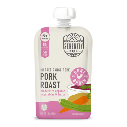 Pork Roast With Organic Veggies & Bone Broth