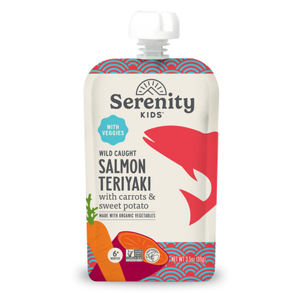 Wild Caught Salmon Teriyaki With Organic Veggies & Teriyaki Sauce