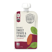 Organic Sweet Potato & Spinach with Organic Olive Oil