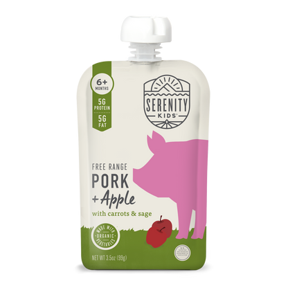 Pork & Apple With Organic Veggies