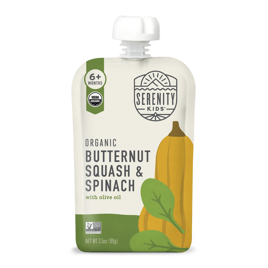 Organic Butternut & Spinach 