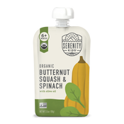 Organic Butternut & Spinach with Organic Olive Oil - 6