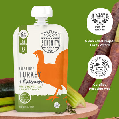 Free Range Turkey & Rosemary Certifications