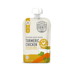 Load image into Gallery viewer, Turmeric Chicken Baby Food Pouch with Bone Broth
