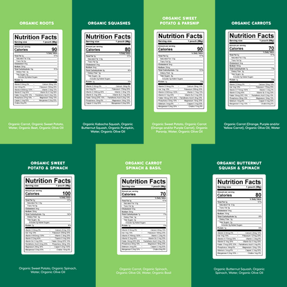 Organic Garden Variety Pack A Medley of Organic Veggie Flavors