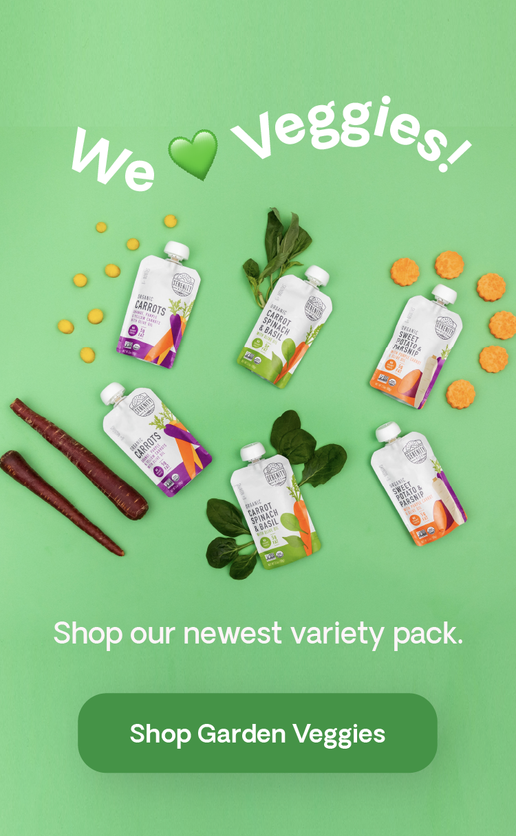 Serenity Kids® Baby Food // Because Every Bite Counts